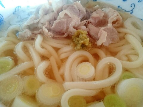 あったか♪柚子胡椒うどん